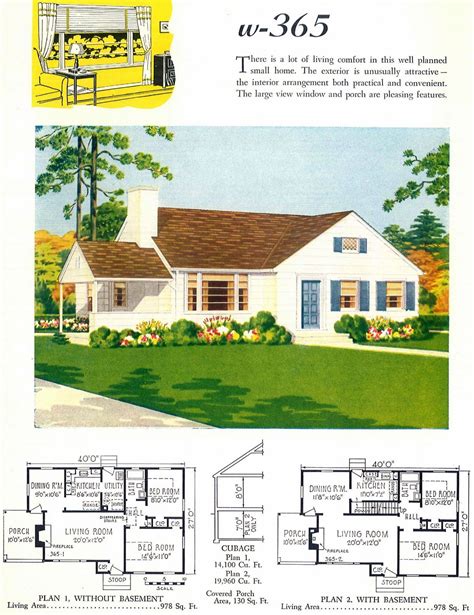 post war metal houses|1940s homes exterior design.